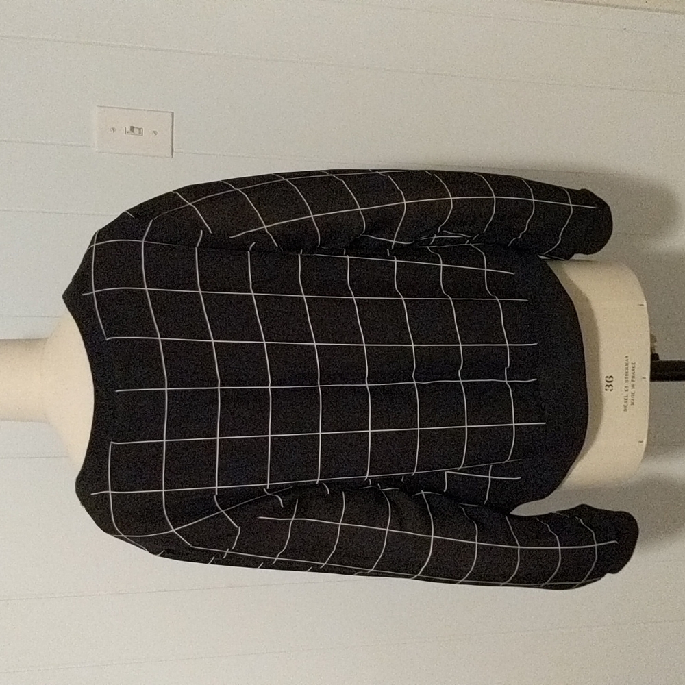 Cozy geometric sweatershirt - Picture 3 of 4